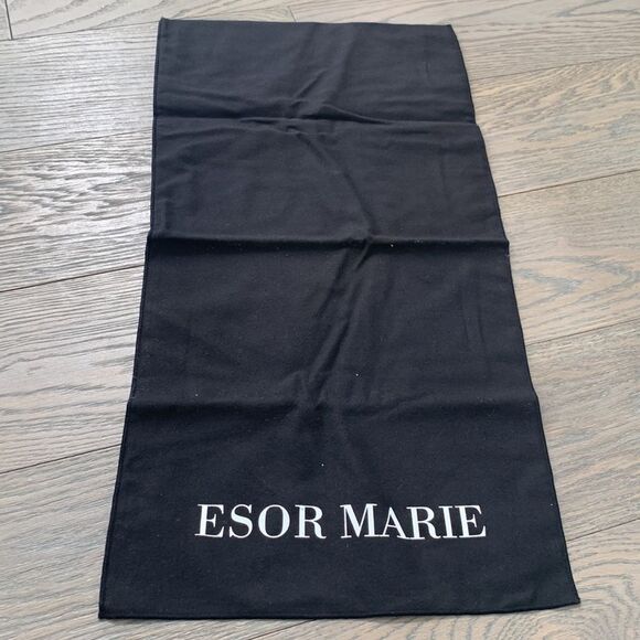 Esor Marie Authentic Shoe Box with Dust Bags, Ribbon & Tissue – 9.5” x 8” x 4” - Picture 11 of 12